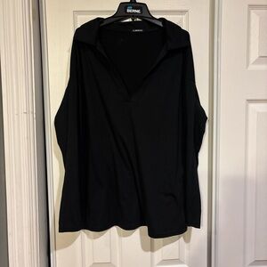 Classic Black Women's Blouse by Berne